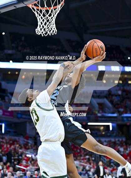 Thumbnail 3 in South Bend Saint Joseph vs. Indianapolis Crispus Attucks (IHSAA 3A Final) photogallery.