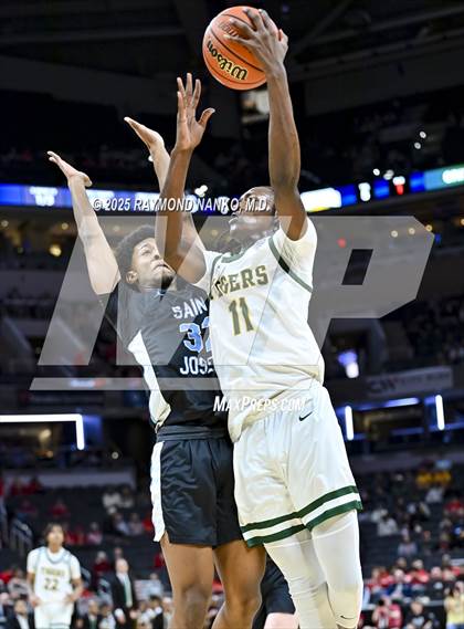 Thumbnail 2 in South Bend Saint Joseph vs. Indianapolis Crispus Attucks (IHSAA 3A Final) photogallery.