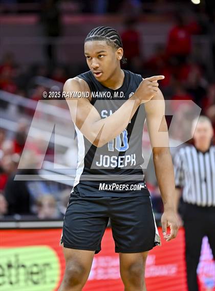 Thumbnail 2 in South Bend Saint Joseph vs. Indianapolis Crispus Attucks (IHSAA 3A Final) photogallery.