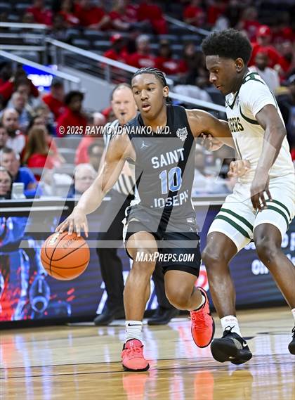 Thumbnail 2 in South Bend Saint Joseph vs. Indianapolis Crispus Attucks (IHSAA 3A Final) photogallery.
