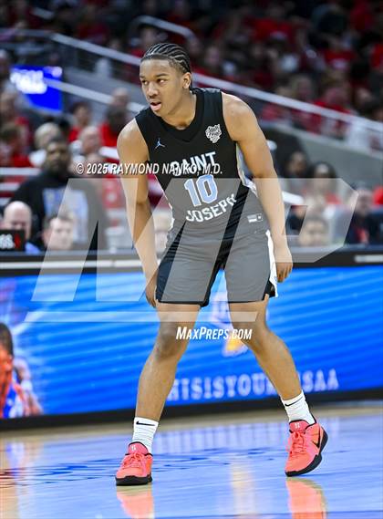 Thumbnail 2 in South Bend Saint Joseph vs. Indianapolis Crispus Attucks (IHSAA 3A Final) photogallery.