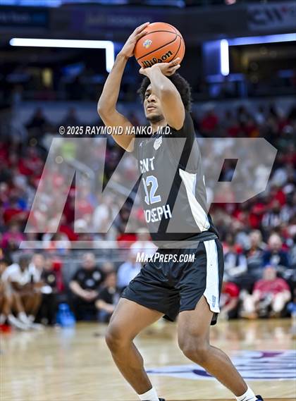 Thumbnail 3 in South Bend Saint Joseph vs. Indianapolis Crispus Attucks (IHSAA 3A Final) photogallery.