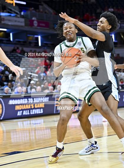 Thumbnail 1 in South Bend Saint Joseph vs. Indianapolis Crispus Attucks (IHSAA 3A Final) photogallery.