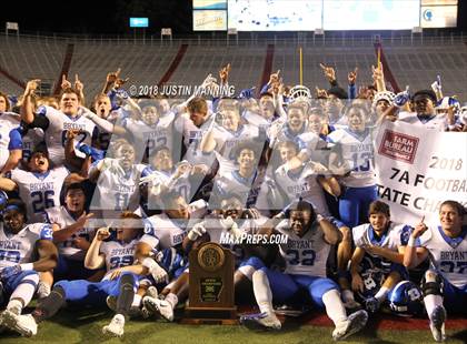Thumbnail 1 in Bryant vs. North Little Rock (AAA 7A Final) photogallery.