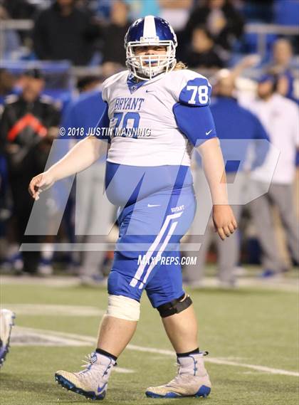 Thumbnail 2 in Bryant vs. North Little Rock (AAA 7A Final) photogallery.