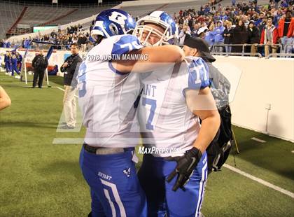 Thumbnail 2 in Bryant vs. North Little Rock (AAA 7A Final) photogallery.