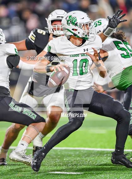 Thumbnail 3 in Caddo Mills vs. Pleasant Grove (UIL 4A Area Playoff) photogallery.