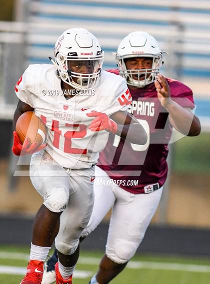 Thumbnail 2 in China Spring vs. St. Thomas Catholic photogallery.