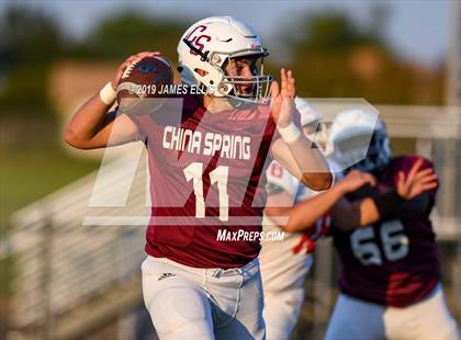 Thumbnail 2 in China Spring vs. St. Thomas Catholic photogallery.