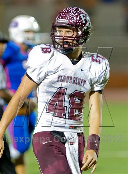Thumbnail 1 in Flour Bluff vs. Leander (UIL Division 1 Regioinal Playoff) photogallery.