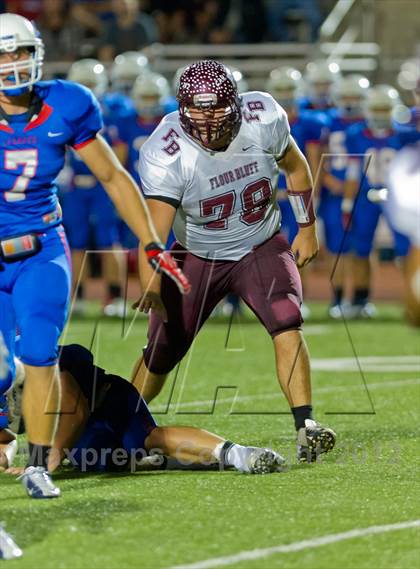 Thumbnail 1 in Flour Bluff vs. Leander (UIL Division 1 Regioinal Playoff) photogallery.