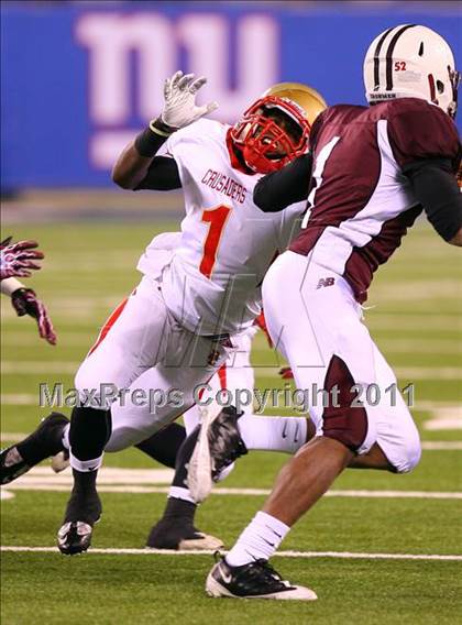 Thumbnail 2 in Don Bosco vs. Bergen Catholic (NJSIAA Non-Public Group 4 Final) photogallery.