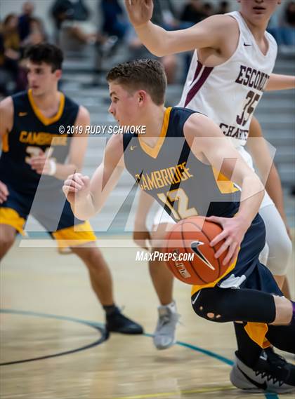 Thumbnail 2 in Escondido Charter vs. The Cambridge School ( Del Lago Tip-Off Classic)  photogallery.