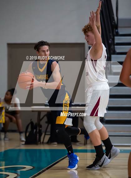 Thumbnail 1 in Escondido Charter vs. The Cambridge School ( Del Lago Tip-Off Classic)  photogallery.
