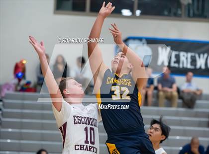 Thumbnail 1 in Escondido Charter vs. The Cambridge School ( Del Lago Tip-Off Classic)  photogallery.