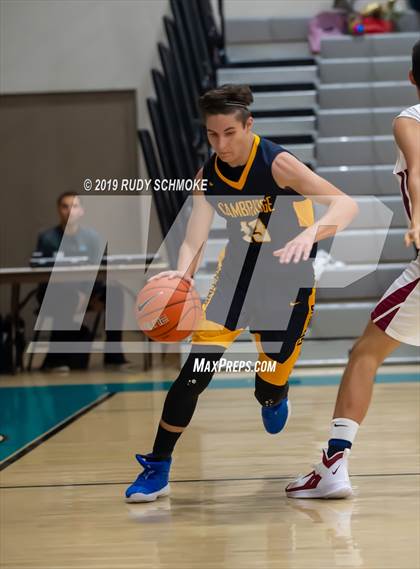 Thumbnail 1 in Escondido Charter vs. The Cambridge School ( Del Lago Tip-Off Classic)  photogallery.