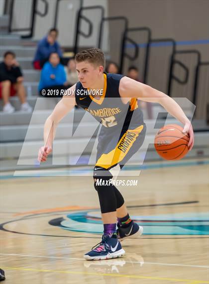 Thumbnail 1 in Escondido Charter vs. The Cambridge School ( Del Lago Tip-Off Classic)  photogallery.