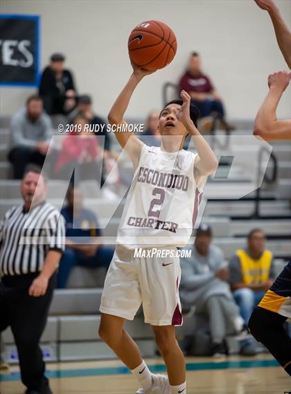 Thumbnail 1 in Escondido Charter vs. The Cambridge School ( Del Lago Tip-Off Classic)  photogallery.