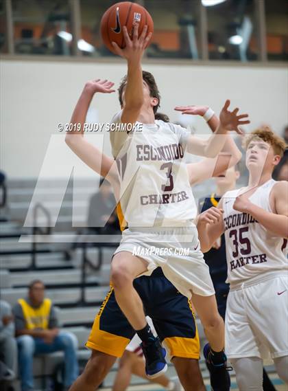 Thumbnail 3 in Escondido Charter vs. The Cambridge School ( Del Lago Tip-Off Classic)  photogallery.