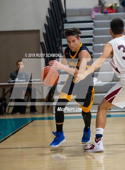 Thumbnail 3 in Escondido Charter vs. The Cambridge School ( Del Lago Tip-Off Classic)  photogallery.