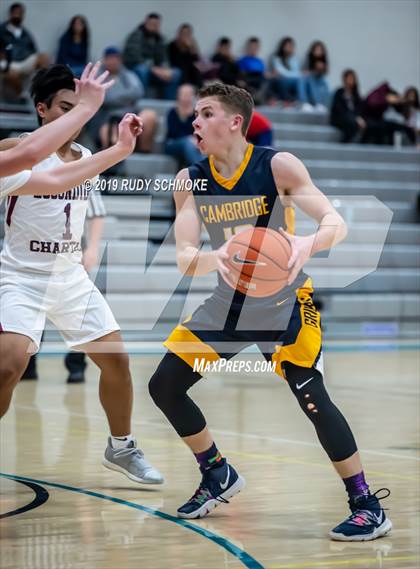 Thumbnail 1 in Escondido Charter vs. The Cambridge School ( Del Lago Tip-Off Classic)  photogallery.