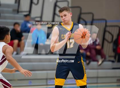 Thumbnail 1 in Escondido Charter vs. The Cambridge School ( Del Lago Tip-Off Classic)  photogallery.