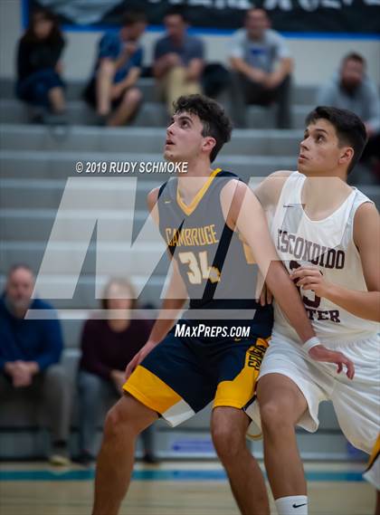 Thumbnail 2 in Escondido Charter vs. The Cambridge School ( Del Lago Tip-Off Classic)  photogallery.