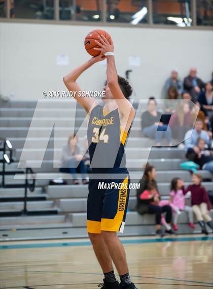 Thumbnail 2 in Escondido Charter vs. The Cambridge School ( Del Lago Tip-Off Classic)  photogallery.