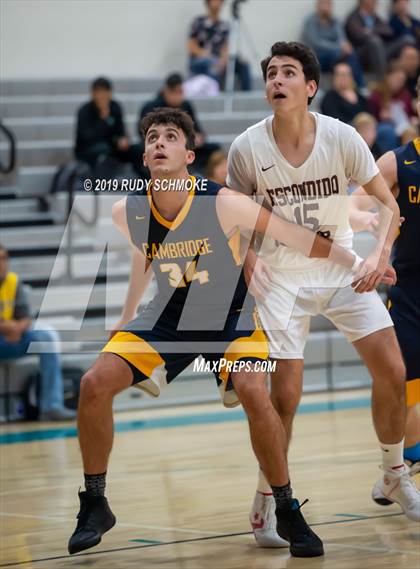 Thumbnail 3 in Escondido Charter vs. The Cambridge School ( Del Lago Tip-Off Classic)  photogallery.