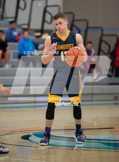 Thumbnail 2 in Escondido Charter vs. The Cambridge School ( Del Lago Tip-Off Classic)  photogallery.