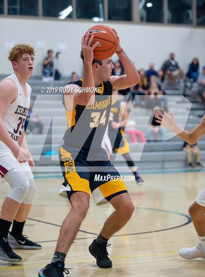 Thumbnail 3 in Escondido Charter vs. The Cambridge School ( Del Lago Tip-Off Classic)  photogallery.