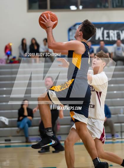 Thumbnail 1 in Escondido Charter vs. The Cambridge School ( Del Lago Tip-Off Classic)  photogallery.