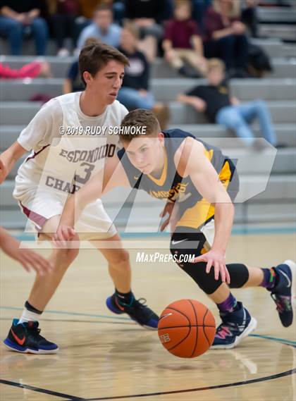 Thumbnail 1 in Escondido Charter vs. The Cambridge School ( Del Lago Tip-Off Classic)  photogallery.