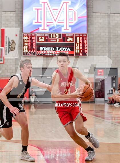Thumbnail 1 in Servite @ Mater Dei (Nike Extravaganza) photogallery.