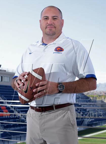 Thumbnail 1 in Bishop Gorman (Preseason Top 25 Photo Shoot) photogallery.