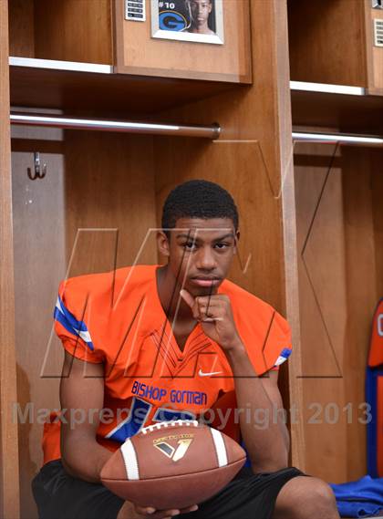 Thumbnail 3 in Bishop Gorman (Preseason Top 25 Photo Shoot) photogallery.