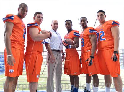 Thumbnail 1 in Bishop Gorman (Preseason Top 25 Photo Shoot) photogallery.