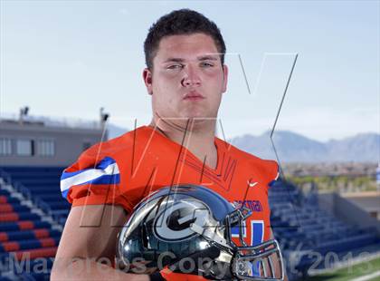 Thumbnail 1 in Bishop Gorman (Preseason Top 25 Photo Shoot) photogallery.