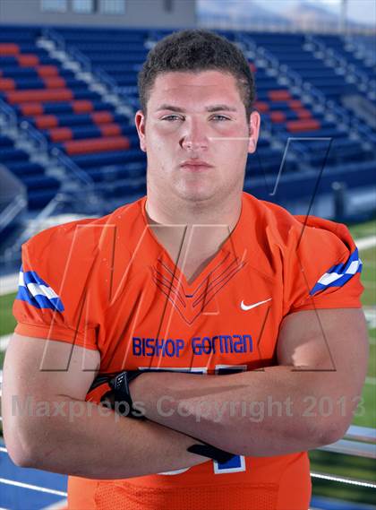 Thumbnail 3 in Bishop Gorman (Preseason Top 25 Photo Shoot) photogallery.