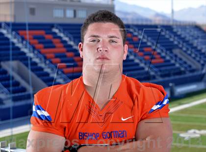 Thumbnail 1 in Bishop Gorman (Preseason Top 25 Photo Shoot) photogallery.