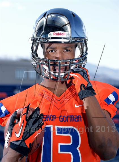 Thumbnail 1 in Bishop Gorman (Preseason Top 25 Photo Shoot) photogallery.