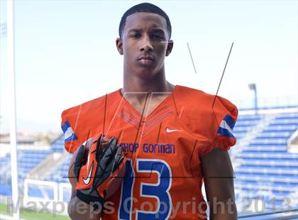 Thumbnail 1 in Bishop Gorman (Preseason Top 25 Photo Shoot) photogallery.