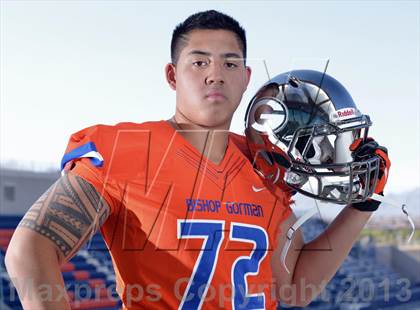 Thumbnail 3 in Bishop Gorman (Preseason Top 25 Photo Shoot) photogallery.