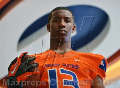 Thumbnail 1 in Bishop Gorman (Preseason Top 25 Photo Shoot) photogallery.