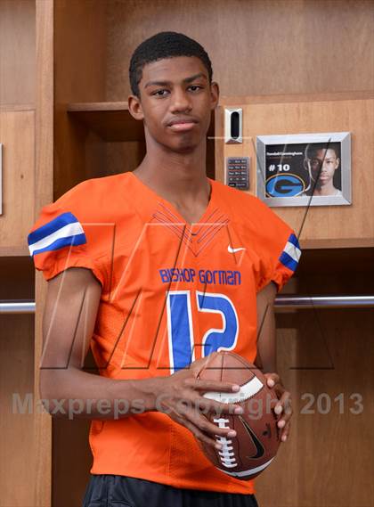 Thumbnail 1 in Bishop Gorman (Preseason Top 25 Photo Shoot) photogallery.