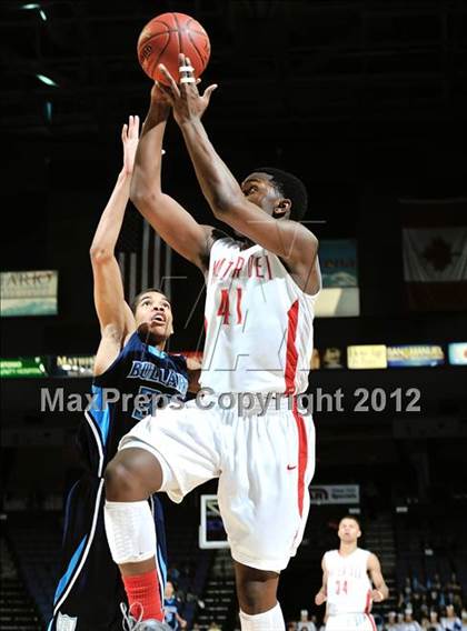 Thumbnail 2 in Mater Dei vs. Bullard (CIF D1 SoCal Regional Final) photogallery.