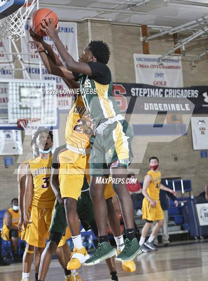 Thumbnail 3 in Christ The King vs Holy Cross (CHSAA Spring Tournament) photogallery.