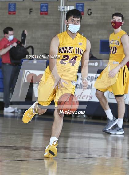 Thumbnail 3 in Christ The King vs Holy Cross (CHSAA Spring Tournament) photogallery.