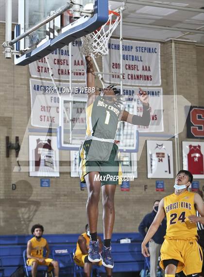 Thumbnail 1 in Christ The King vs Holy Cross (CHSAA Spring Tournament) photogallery.