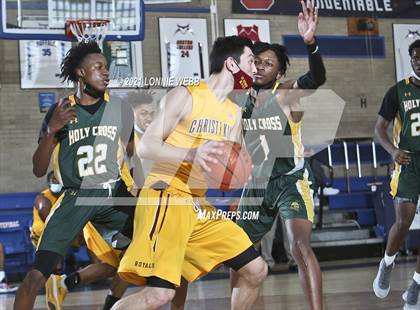Thumbnail 3 in Christ The King vs Holy Cross (CHSAA Spring Tournament) photogallery.